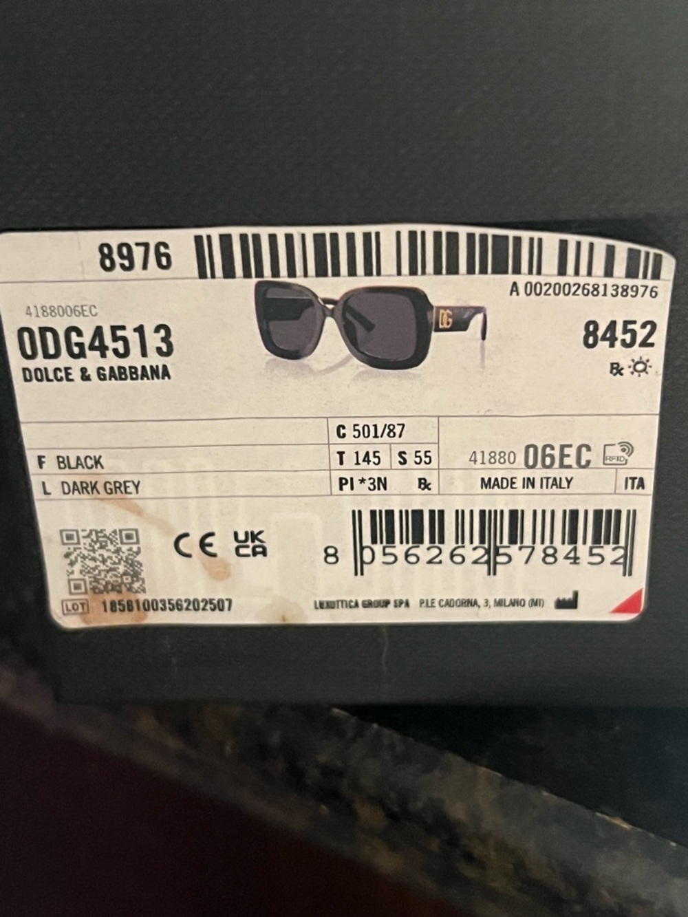 Dolce & Gabbana Authentic Sunglasses - Picture 7 of 8